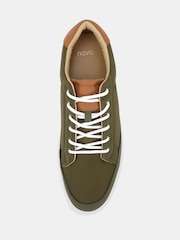 Novo Green Nevada Lace Up Trainers - Image 5 of 6