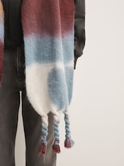 Free People Red Over the Coat Shawl - Image 4 of 4