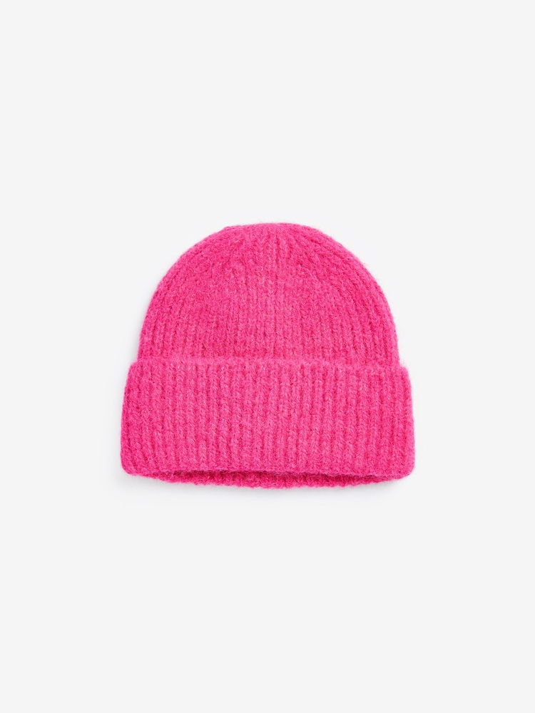 Roze - Gebreide beanie-muts - Image 4 of 5