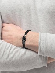BOSS Black Jewellery Gents Thad Sport Cord Bracelet - Image 2 of 2