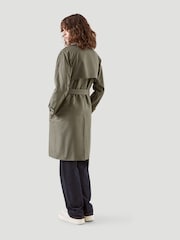 Kaldtvaer Green Feda Trench Coat - Image 4 of 5