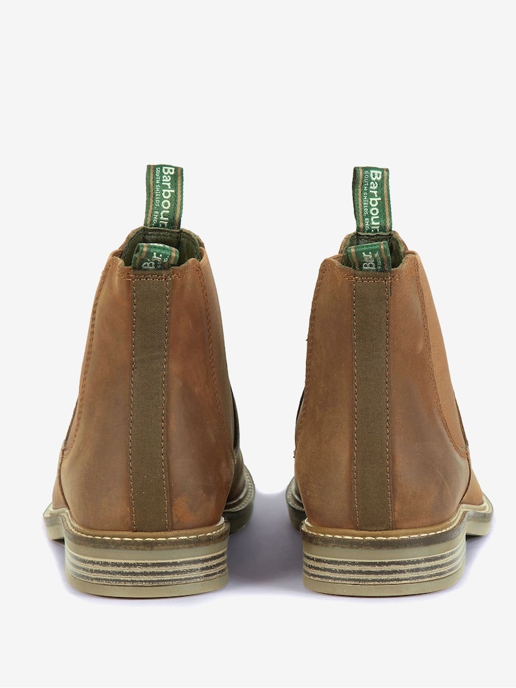 Barbour® Dark Tan Farsley Chelsea Boots - Image 12 of 12