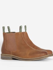Barbour® Dark Tan Farsley Chelsea Boots - Image 3 of 6