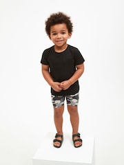 Black Short Sleeve Plain T-Shirt (3mths-7yrs) - Image 2 of 7