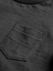 Black Short Sleeve Plain T-Shirt (3mths-7yrs) - Image 7 of 7