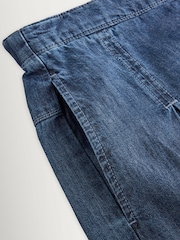 Free People Blue Moonflower Balloon Jeans - Image 10 of 12