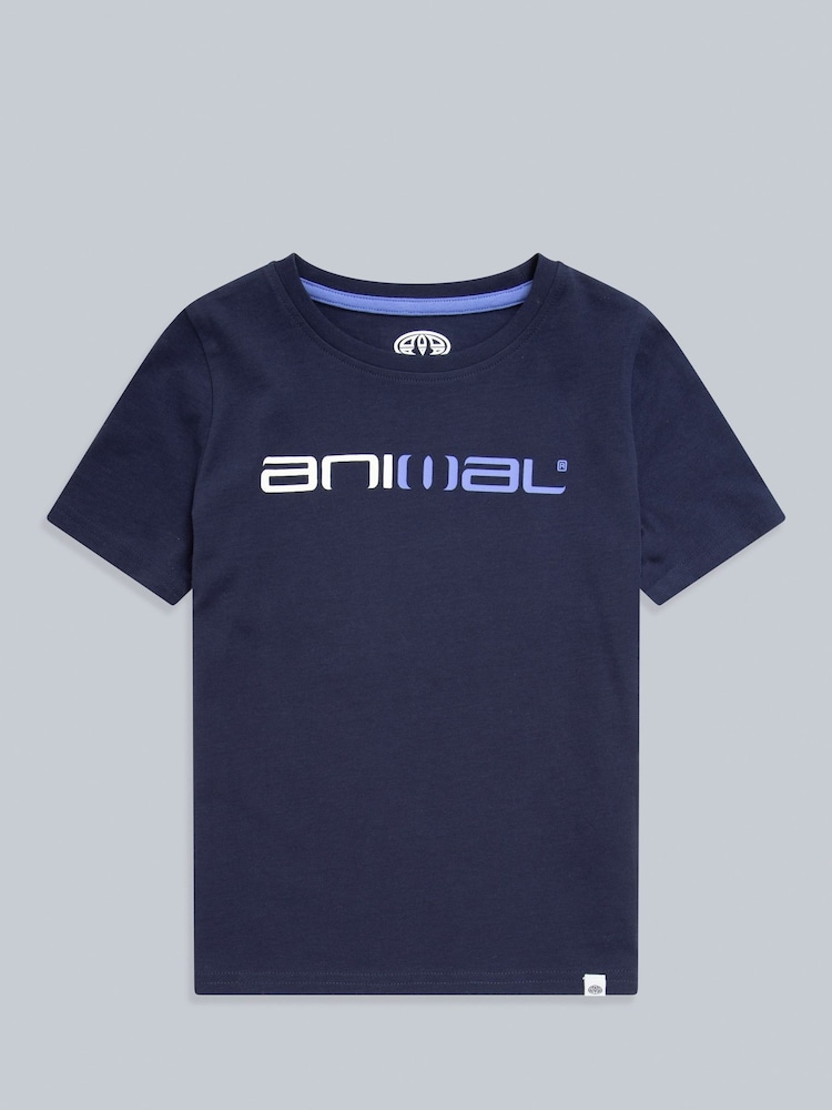 Animal Blue Light Kids Alex Organic Classic T-Shirt - Image 1 of 4 Animal Blue Light Kids Alex Organic Classic T-Shirt - Image 1 of 4