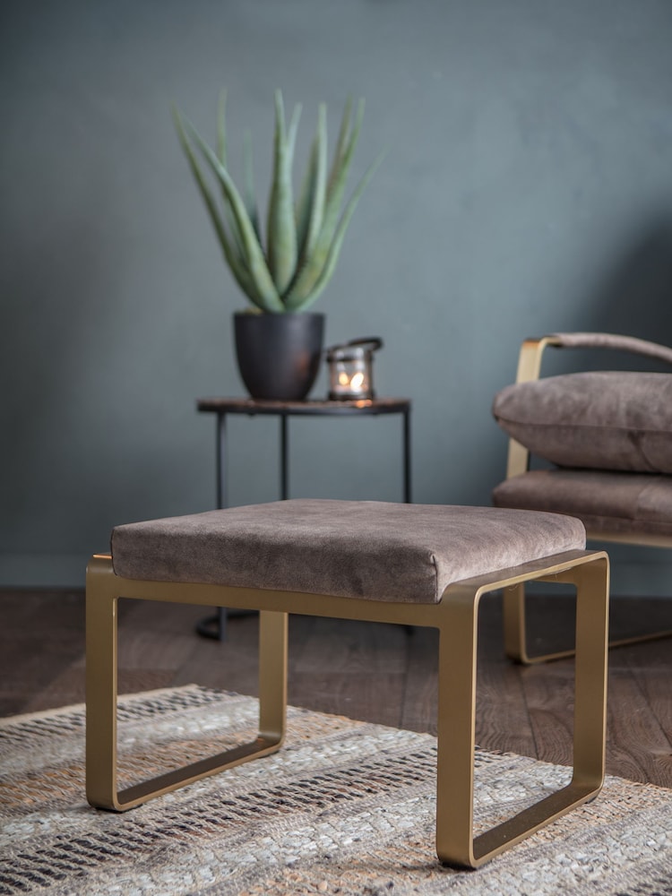 Gallery Home Mineral Fabien Footstool - Image 1 of 1