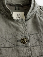Free People Green Ryland Band Jacket - Image 10 of 11