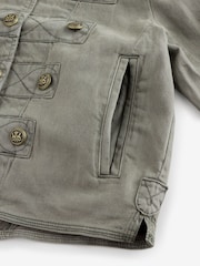 Free People Green Ryland Band Jacket - Image 11 of 11