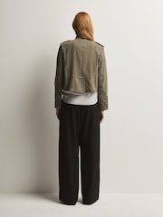 Free People Green Ryland Band Jacket - Image 4 of 6