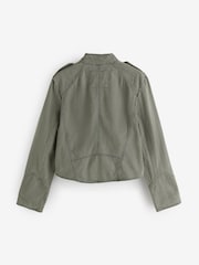 Free People Green Ryland Band Jacket - Image 8 of 11