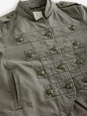Free People Green Ryland Band Jacket - Image 9 of 11