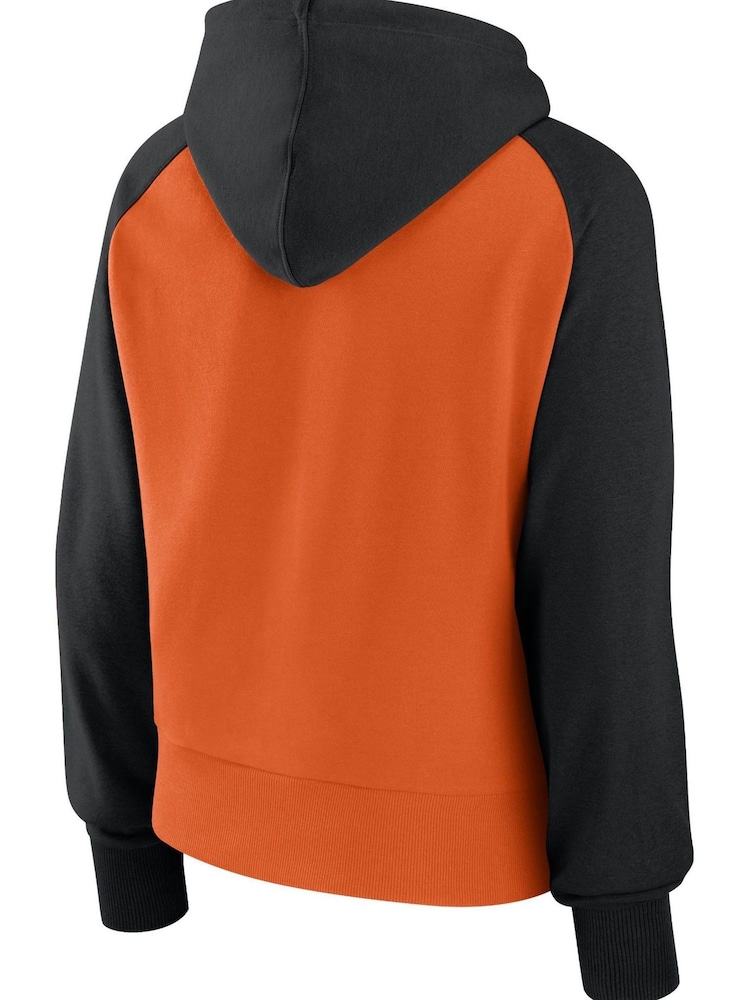Fanatics Red San Francisco Giants Fundamentals Fleece Pullover Hoodie Womens - Image 3 of 3