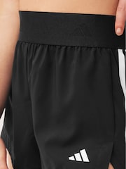 adidas Black Hyperglam Woven Shorts - Image 4 of 5