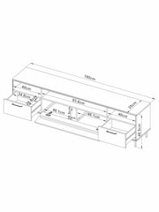 Natural Jefferson Pine Up to 80 inch TV Stand - Image 10 of 10