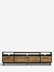 Natural Jefferson Pine Up to 80 inch TV Stand - Image 6 of 10