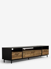 Natural Jefferson Pine Up to 80 inch TV Stand - Image 7 of 10