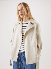 Kaldtvaer Stone Petite Kristian Short Trench Coat - Image 4 of 5