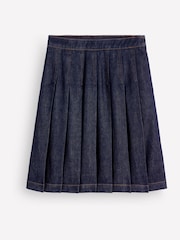 Boden Navy Blue Aya Denim Skirt - Image 4 of 4