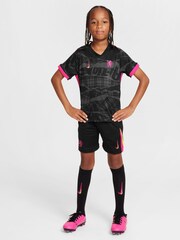 Nike Grey Chelsea FC 2024/25 Stadium Third 3 Piece Football Kit - Image 1 of 19
