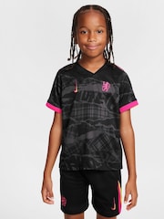 Nike Grey Chelsea FC 2024/25 Stadium Third 3 Piece Football Kit - Image 9 of 19