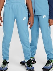 Nike Light Blue Poly Tracksuit - Image 6 of 10