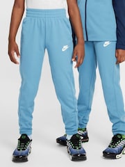 Nike Light Blue Poly Tracksuit - Image 7 of 10