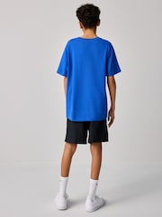 Nike Royal Blue HBR Logo 100% Cotton T-Shirt - Image 6 of 7
