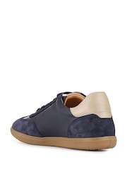 Jones Bootmaker Blue Artea Leather Trainers - Image 4 of 6