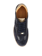Jones Bootmaker Blue Artea Leather Trainers - Image 5 of 6