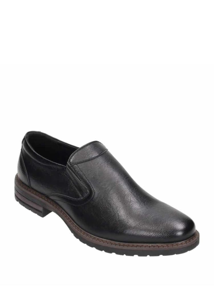Novo Black Nate Smart Casual Slip On Shoes - Image 3 of 3