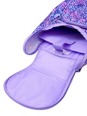 Smiggle Purple Vivid Access Backpack with Reflective Tape - Image 3 of 3