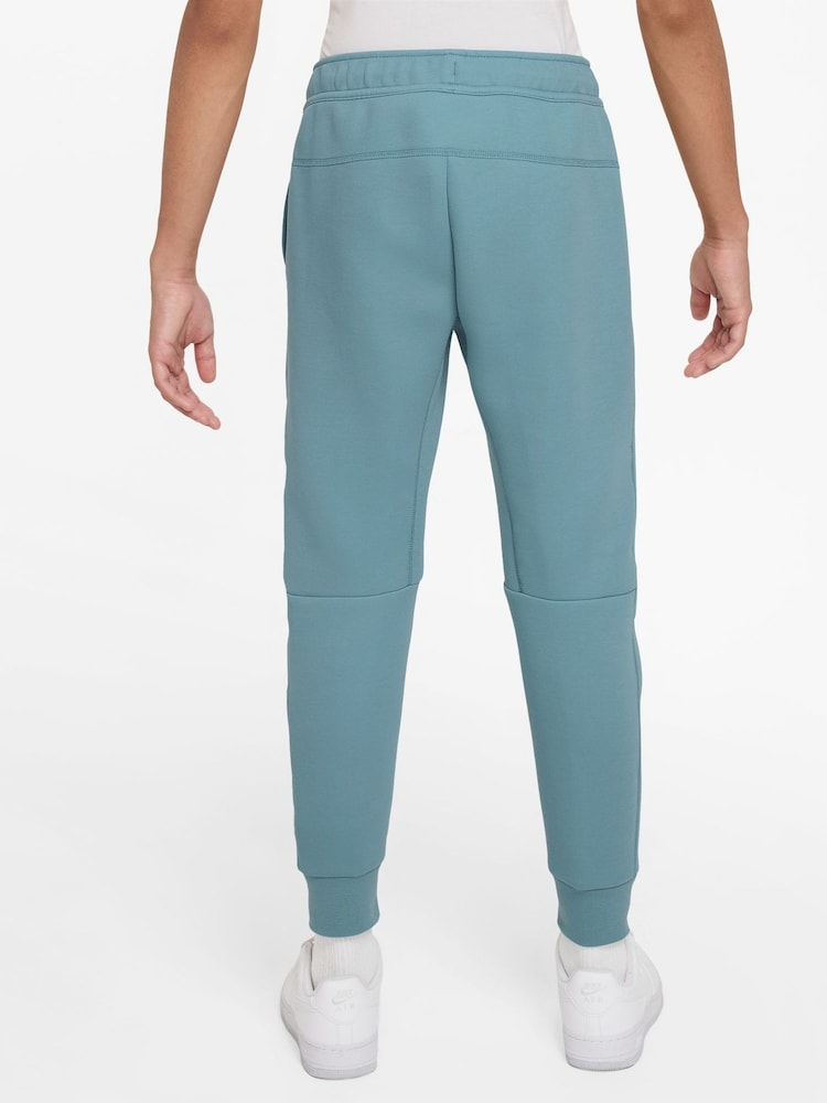 Nike Blue Tech Joggers - Image 2 of 7