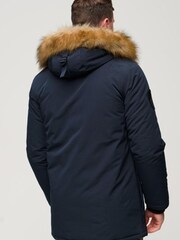 Парка с капюшоном из искусственного меха Superdry Everest - Изображение 2 из 6