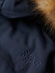 Парка с капюшоном из искусственного меха Superdry Everest - Изображение 5 из 6