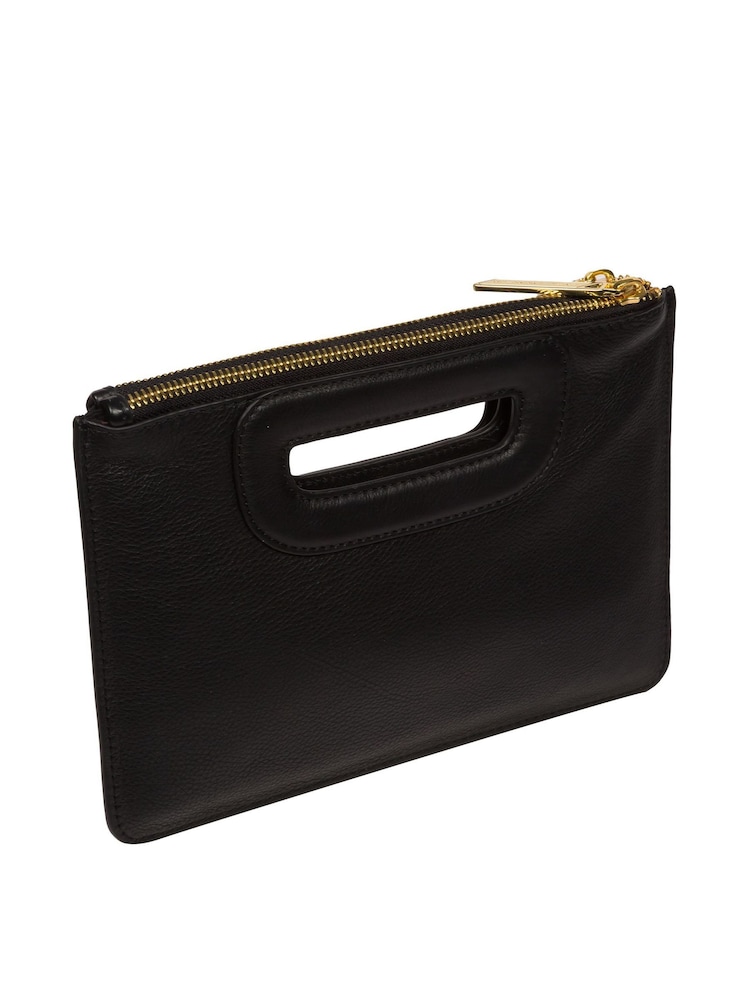Pure Luxuries London Esher Leather Clutch Bag - Image 4 of 6