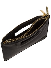 Pure Luxuries London Esher Leather Clutch Bag - Image 5 of 6