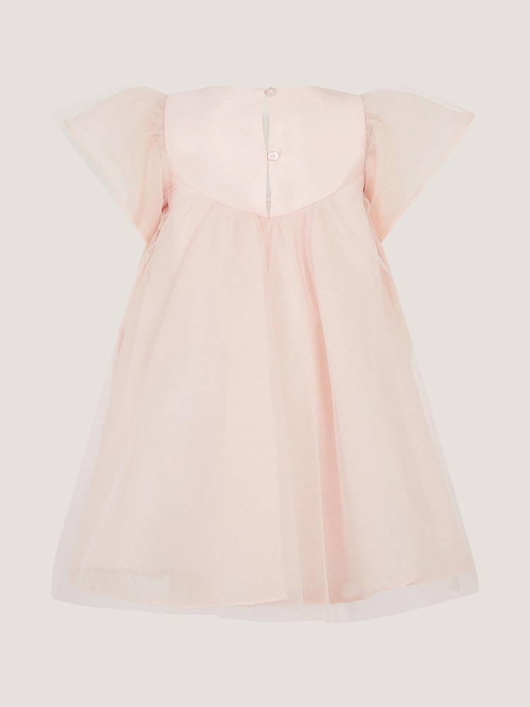 Monsoon Baby Winnie Satin Bow Party Dress - Bild 2 von 3 Monsoon Baby Winnie Satin Bow Party Dress - Bild 2 von 3