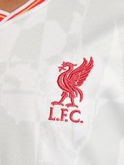 Nike White Kids Liverpool Replica Football Kit - Image 9 of 15