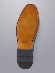 Charles Tyrwhitt Black Black Leather Penny Loafer - Image 4 of 4