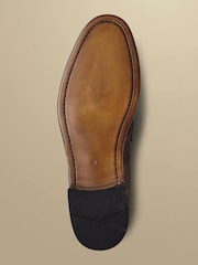 Charles Tyrwhitt Brown Suede Penny Loafers - Image 4 of 4
