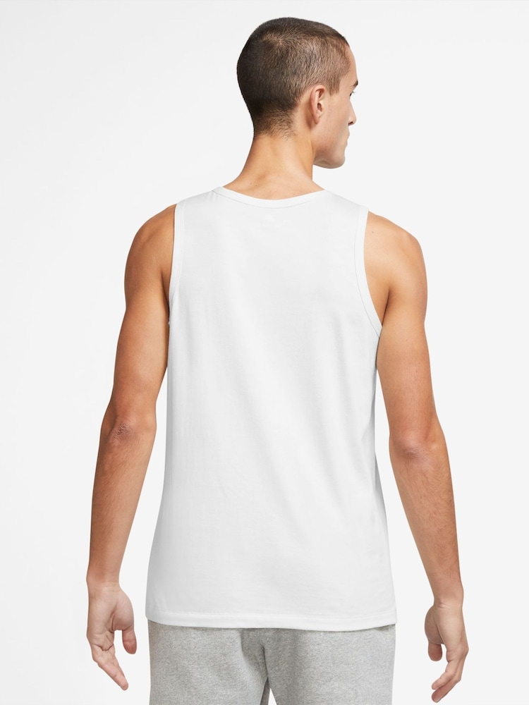 Nike White Club Vest - Image 3 of 10
