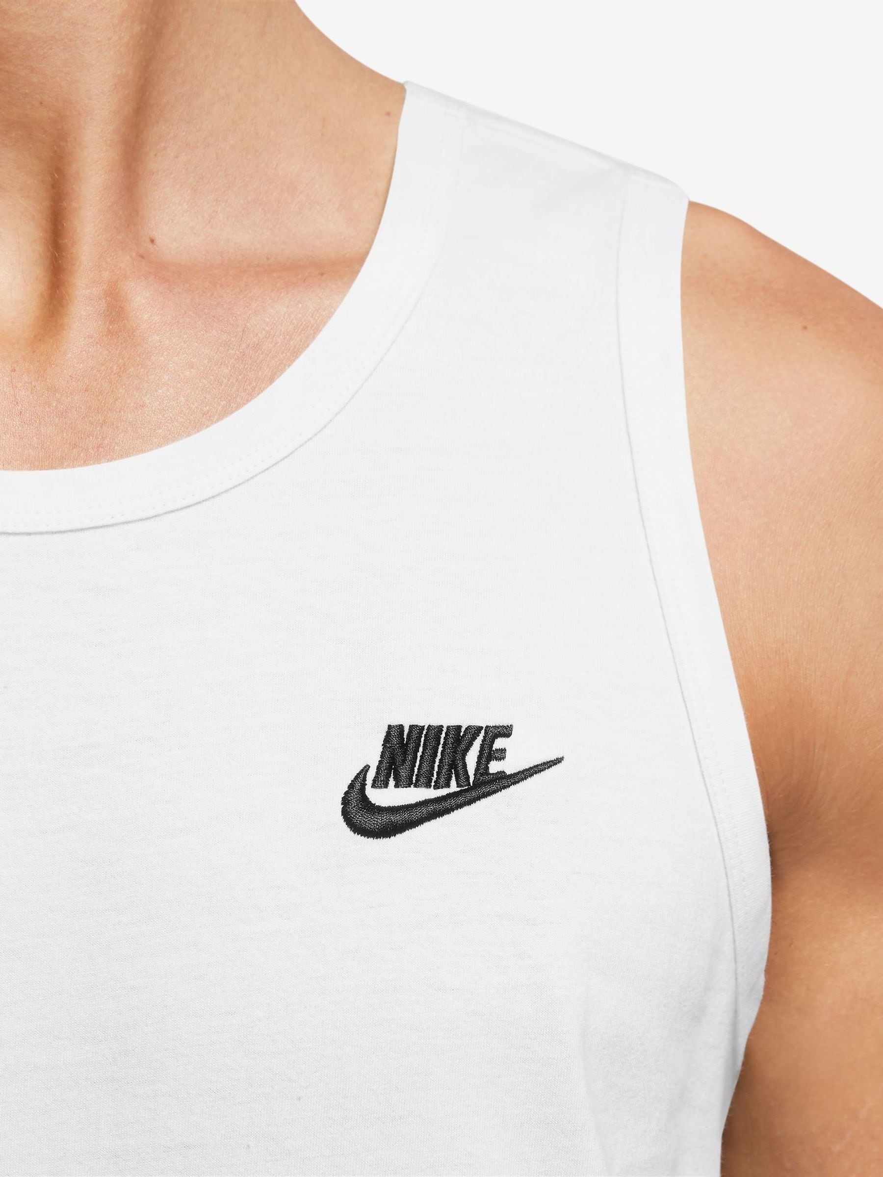 Buy Nike White Club Vest from Next Netherlands