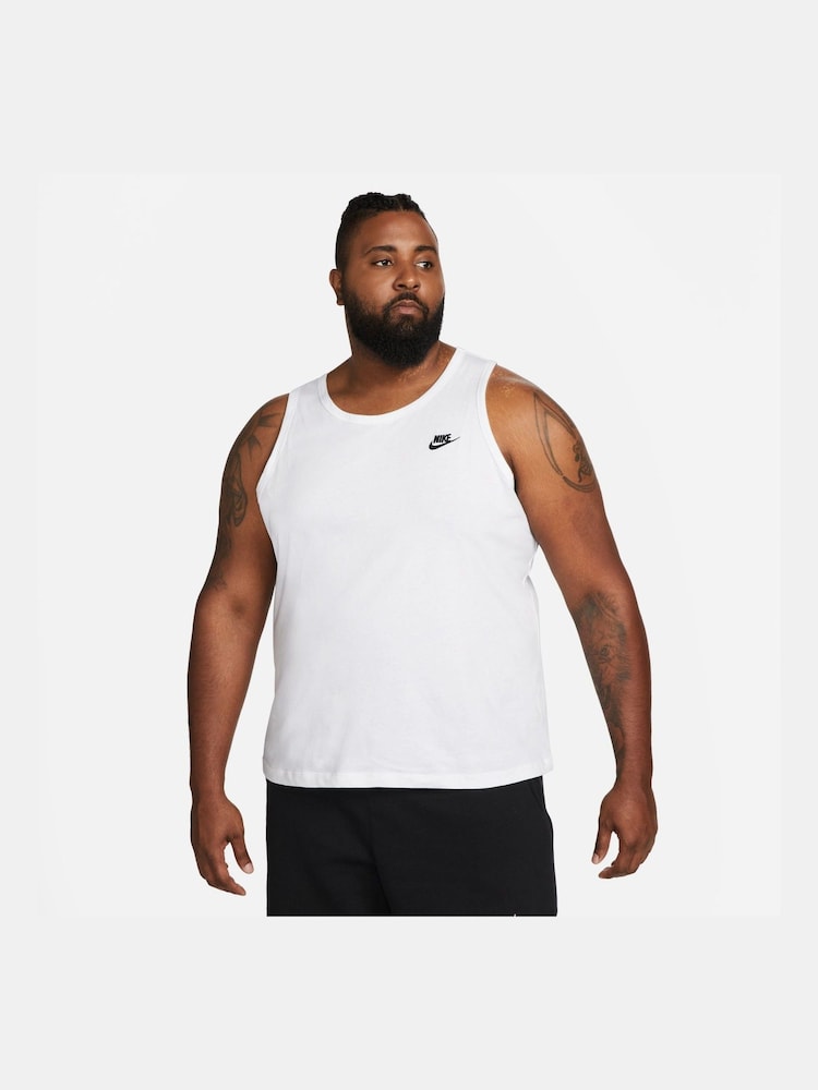 Nike White Club Vest - Image 4 of 10