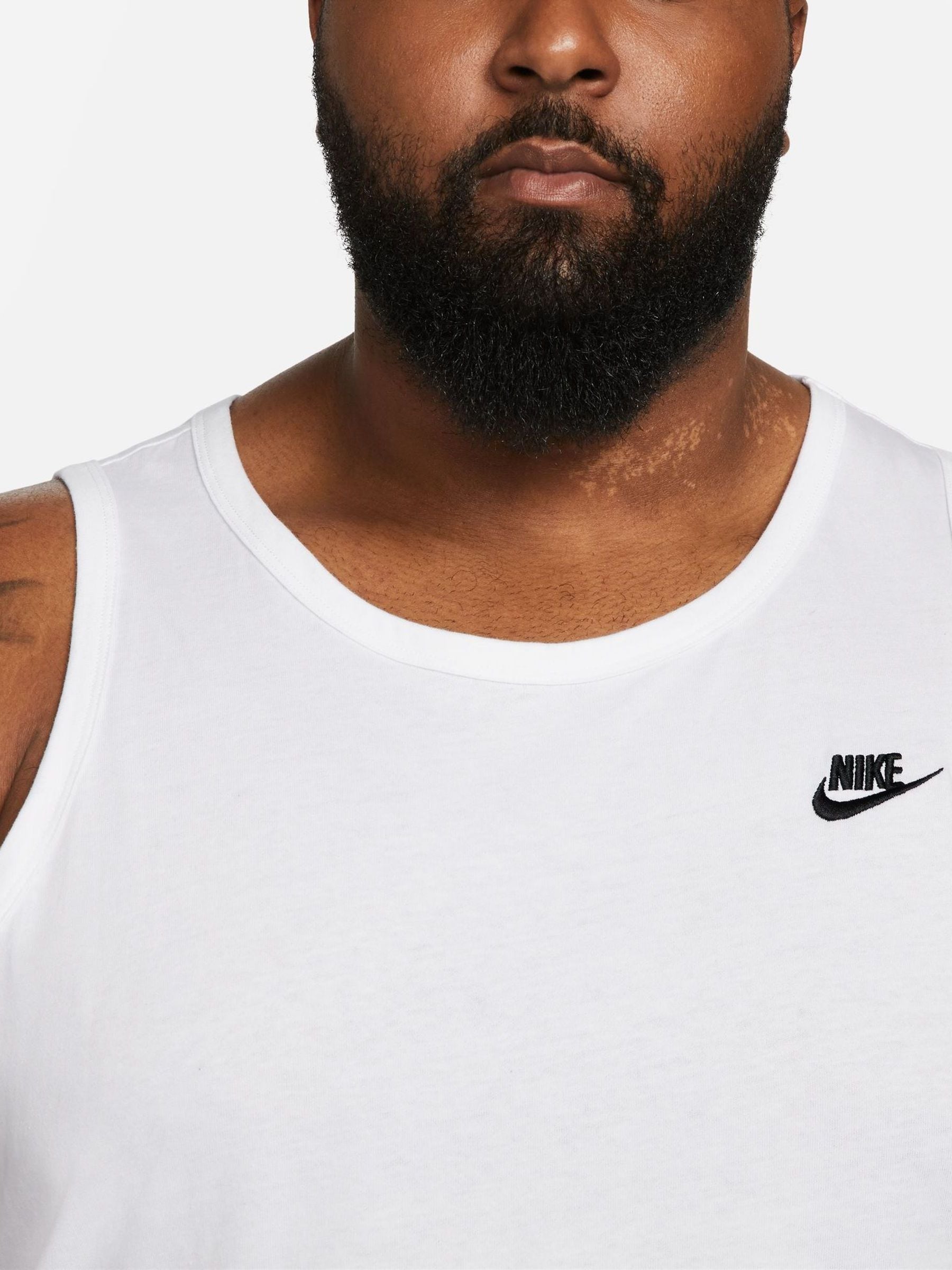 Buy Nike White Club Vest from Next Netherlands