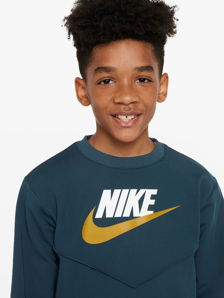 Nike Blue Crew Tracksuit - Image 3 of 3