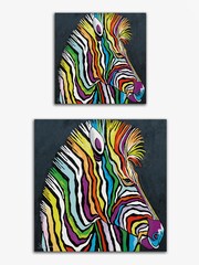Steven Brown Art Black Debra McZoo Medium Canvas Print - Image 3 of 4