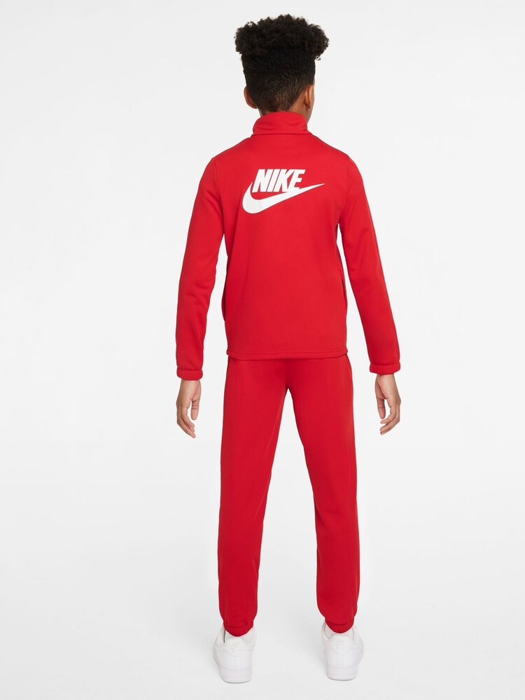 Nike Red Poly Tracksuit - Image 2 of 11