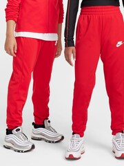 Nike Red Poly Tracksuit - Image 5 of 11